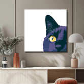Painting by Numbers Illustration Black Cat